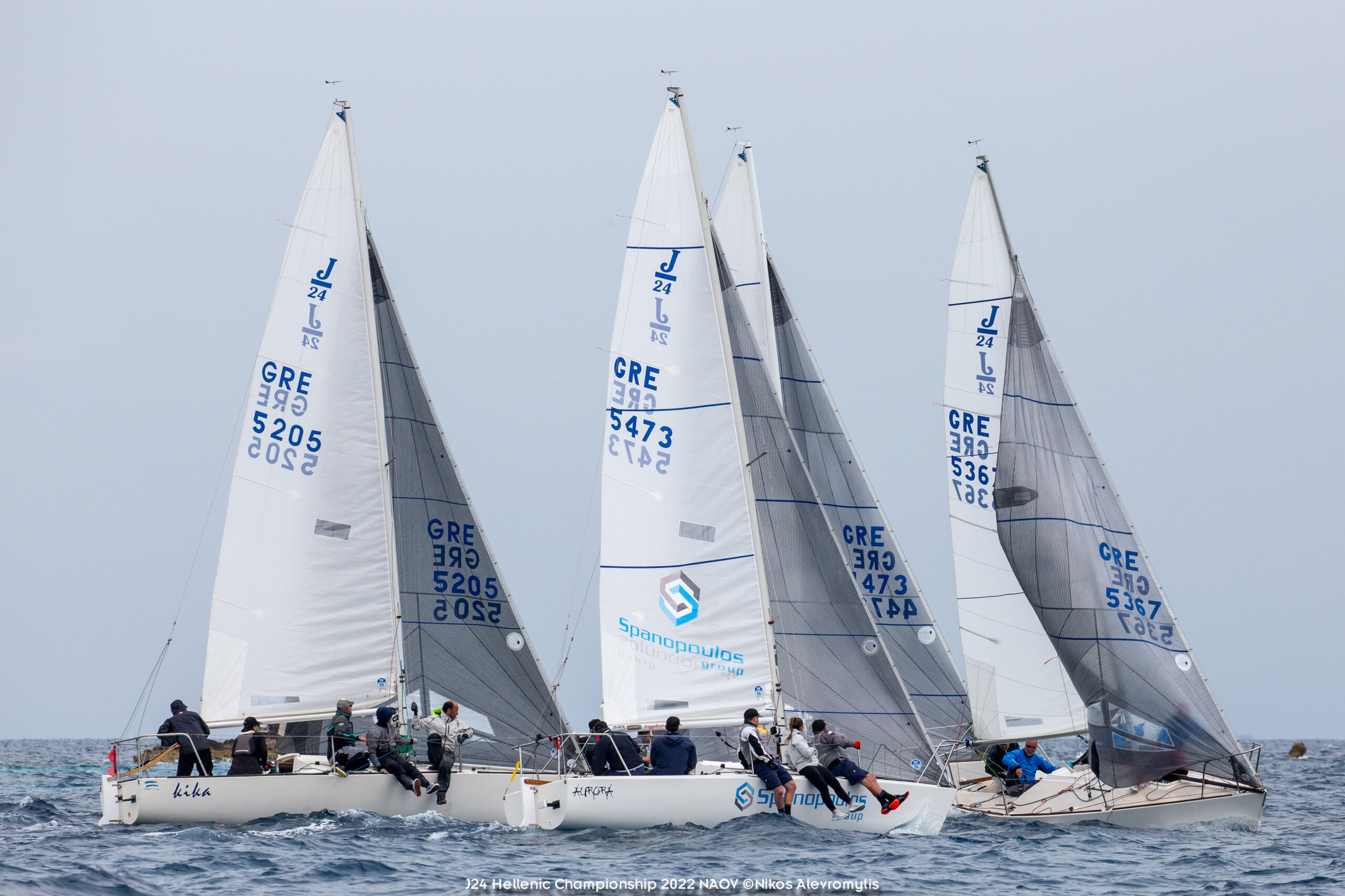 J24 Hellenic Championship 2022.NAOV ©Nikos Alevromytis
