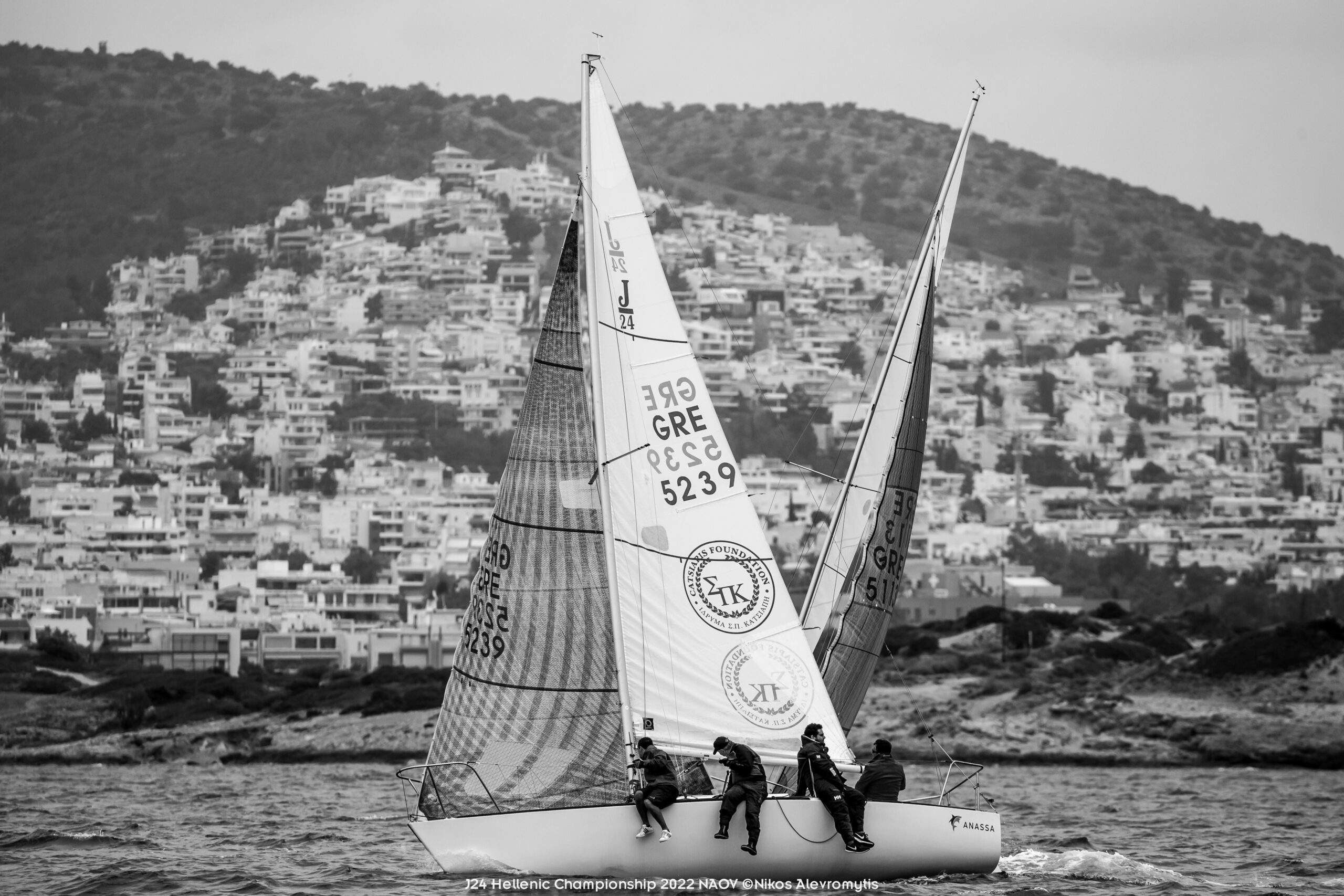 J24 Hellenic Championship 2022.NAOV ©Nikos Alevromytis