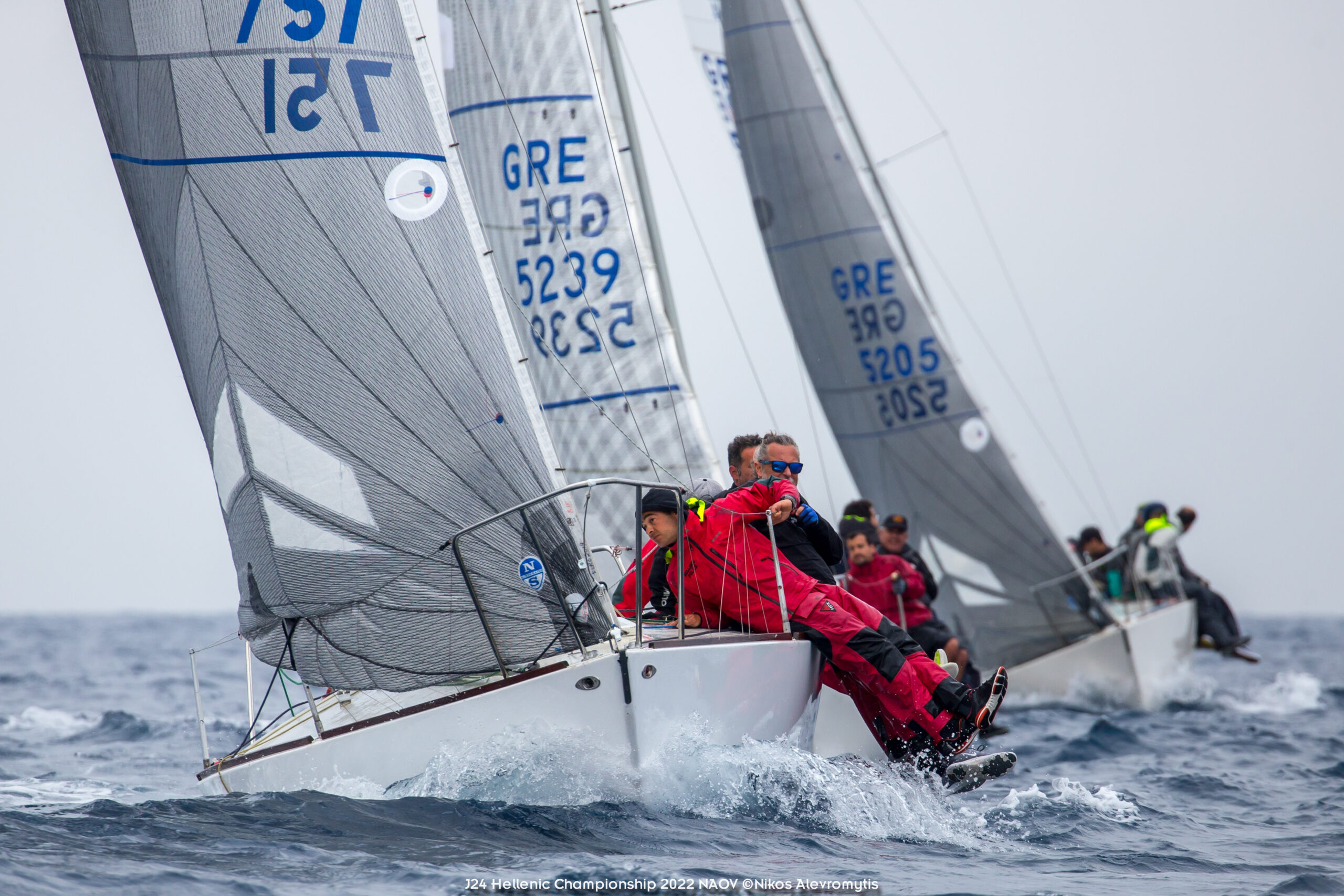 J24 Hellenic Championship 2022.NAOV ©Nikos Alevromytis