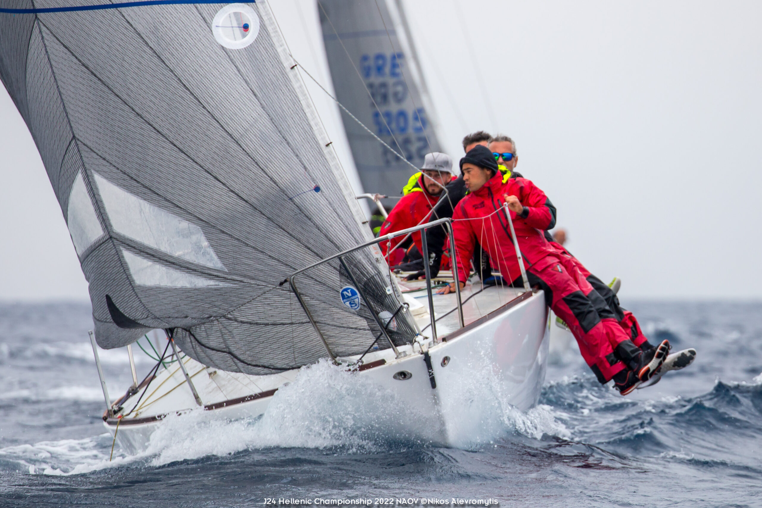 J24 Hellenic Championship 2022.NAOV ©Nikos Alevromytis