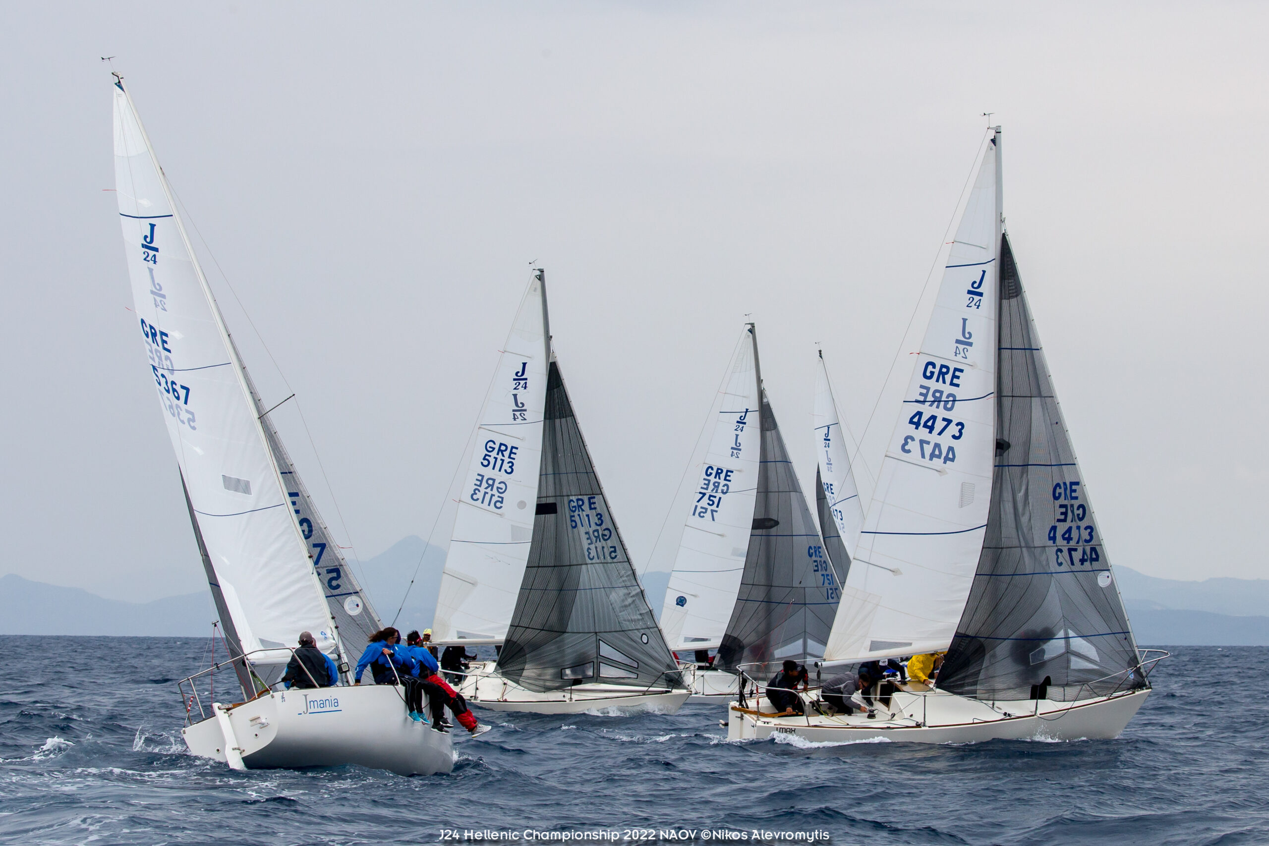J24 Hellenic Championship 2022.NAOV ©Nikos Alevromytis