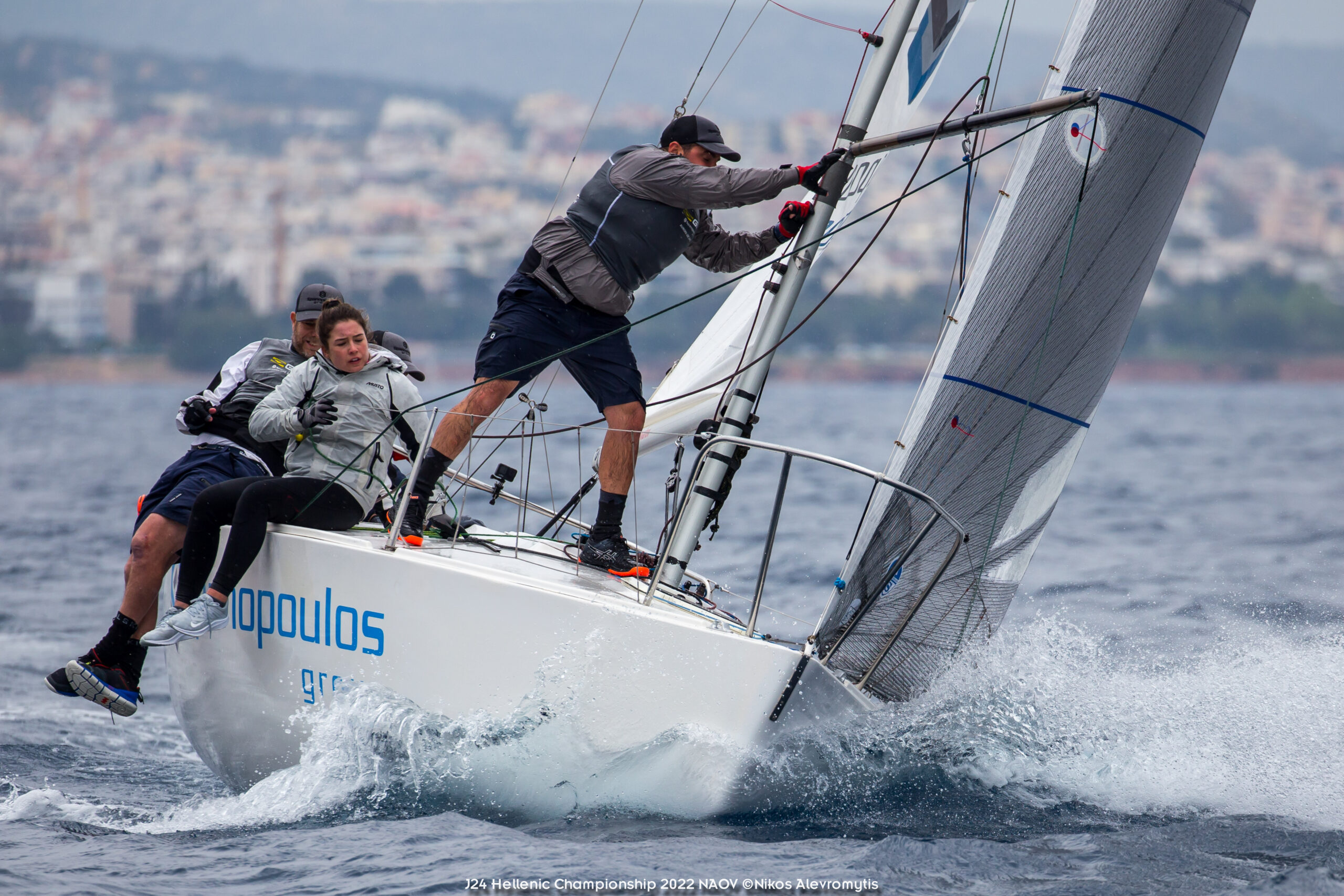 J24 Hellenic Championship 2022.NAOV ©Nikos Alevromytis
