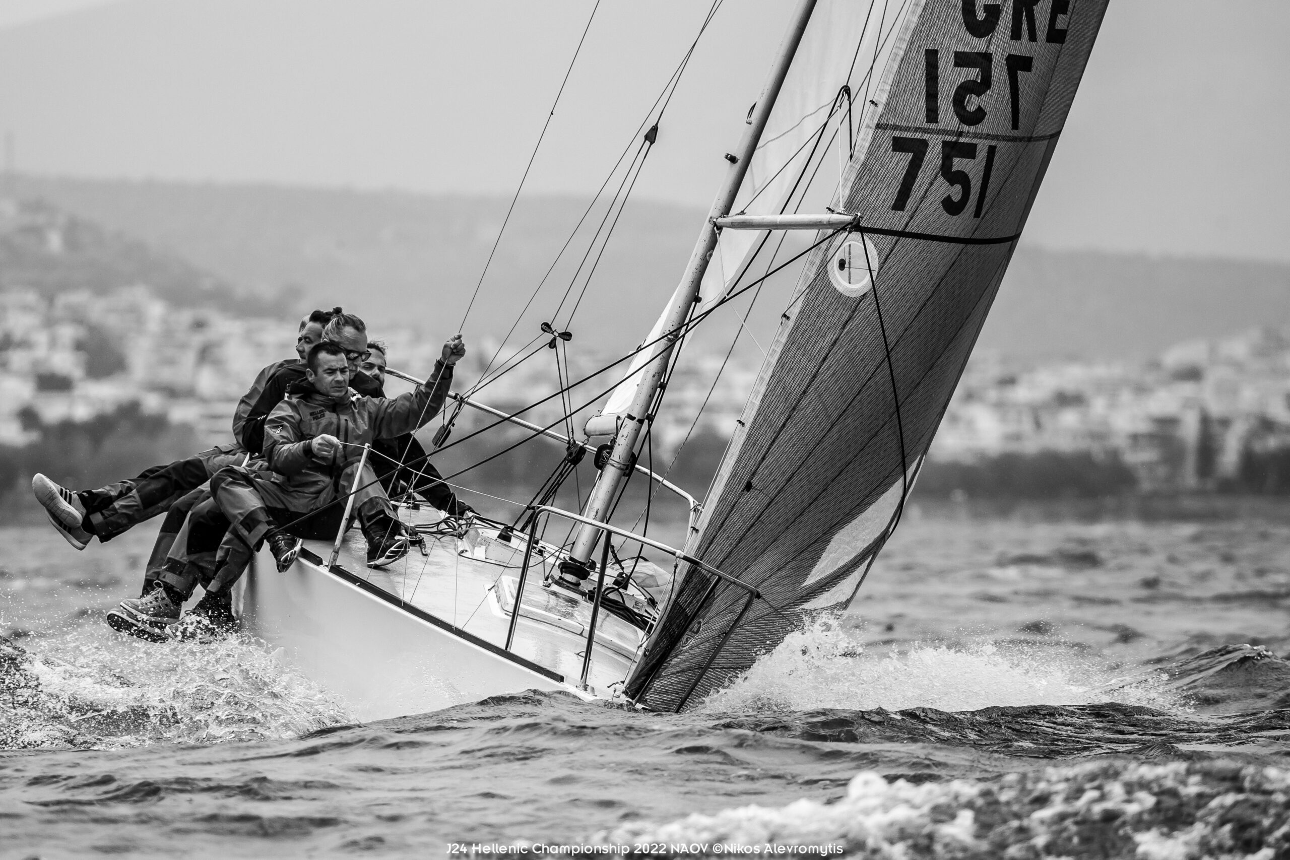 J24 Hellenic Championship 2022.NAOV ©Nikos Alevromytis