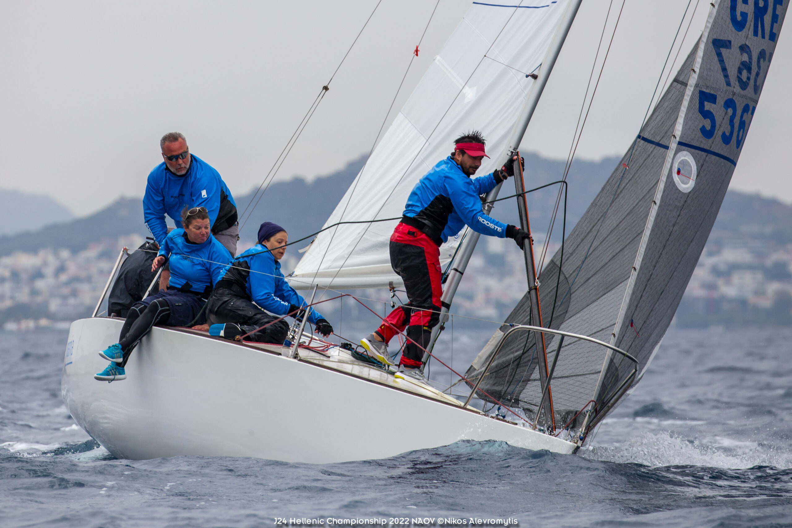 J24 Hellenic Championship 2022.NAOV ©Nikos Alevromytis