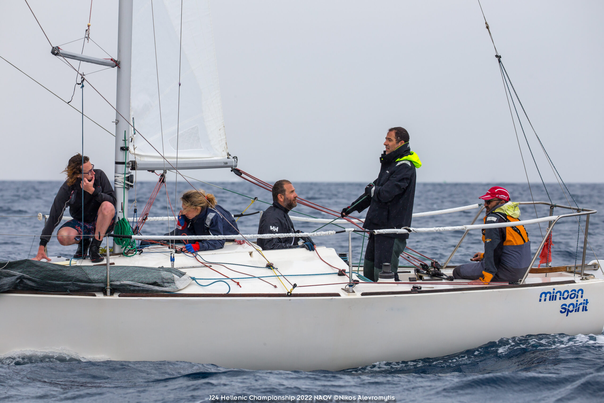 J24 Hellenic Championship 2022.NAOV ©Nikos Alevromytis