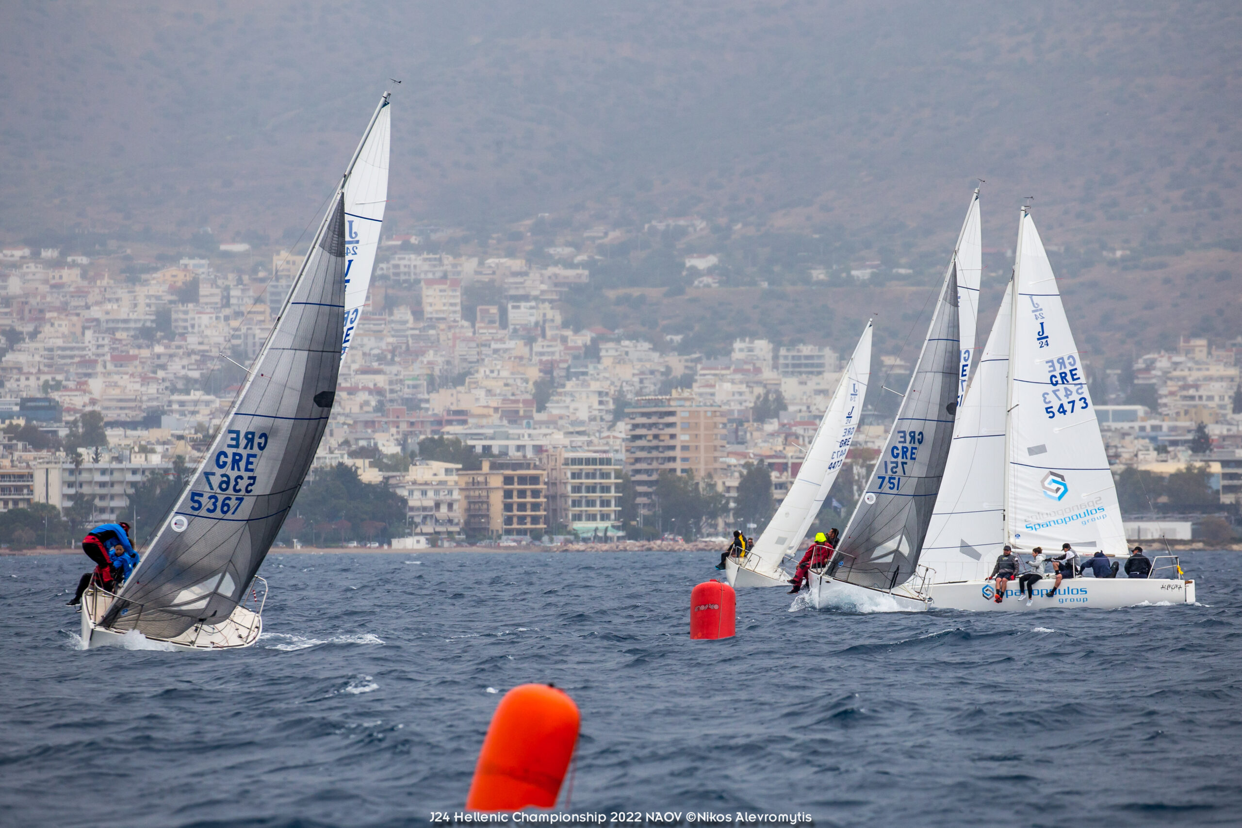 J24 Hellenic Championship 2022.NAOV ©Nikos Alevromytis
