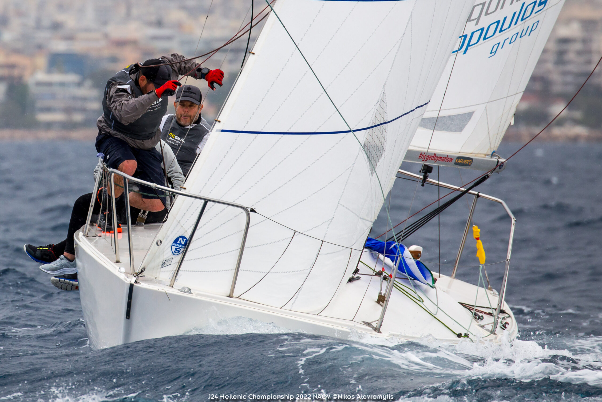 J24 Hellenic Championship 2022.NAOV ©Nikos Alevromytis