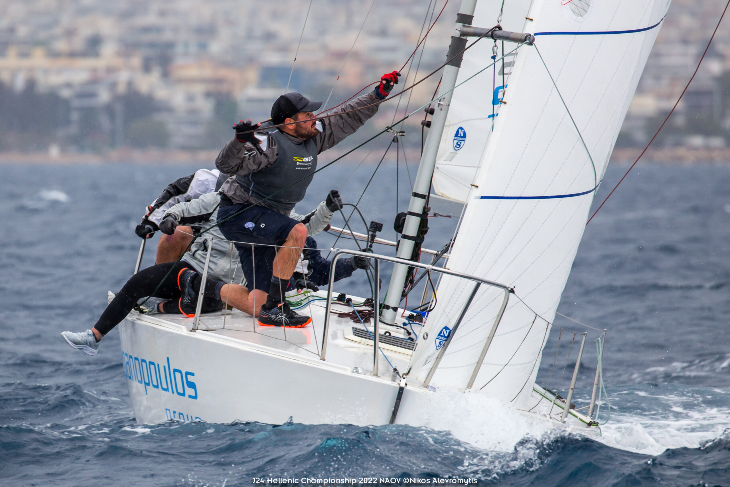J24 Hellenic Championship 2022.NAOV ©Nikos Alevromytis