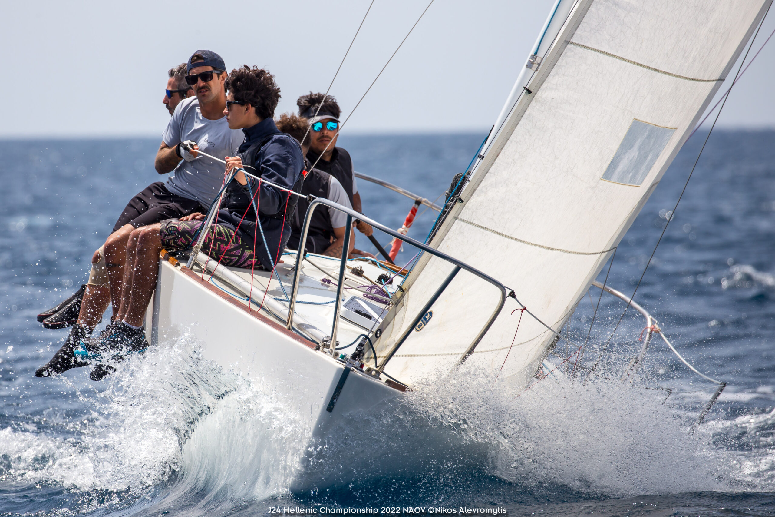J24 Hellenic Championship 2022.NAOV ©Nikos Alevromytis