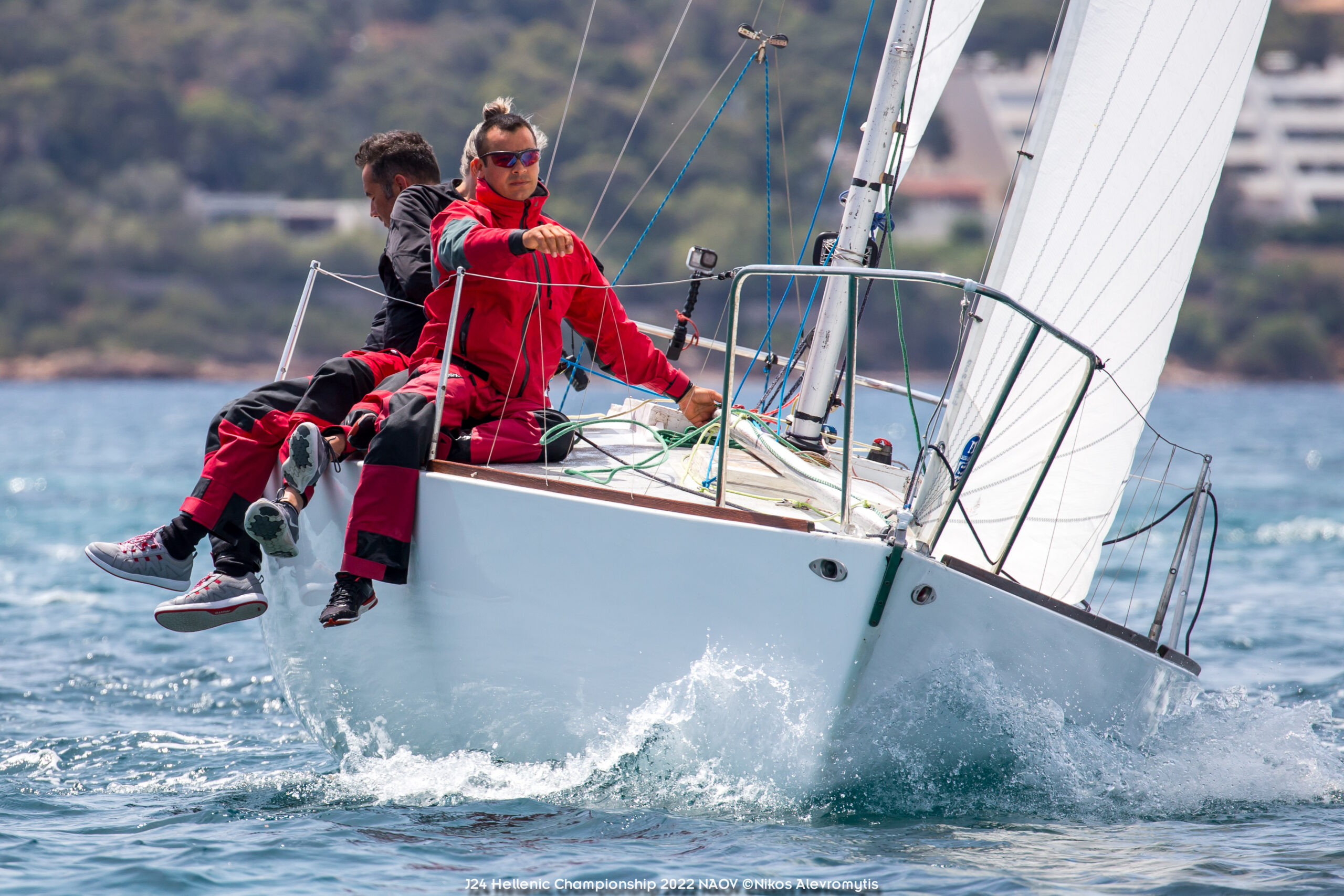 J24 Hellenic Championship 2022.NAOV ©Nikos Alevromytis