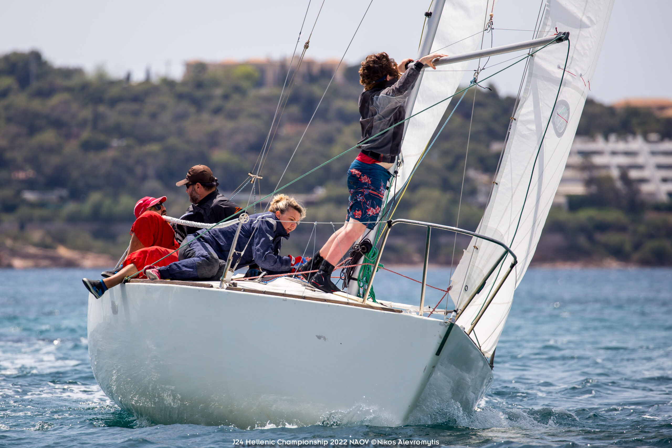 J24 Hellenic Championship 2022.NAOV ©Nikos Alevromytis