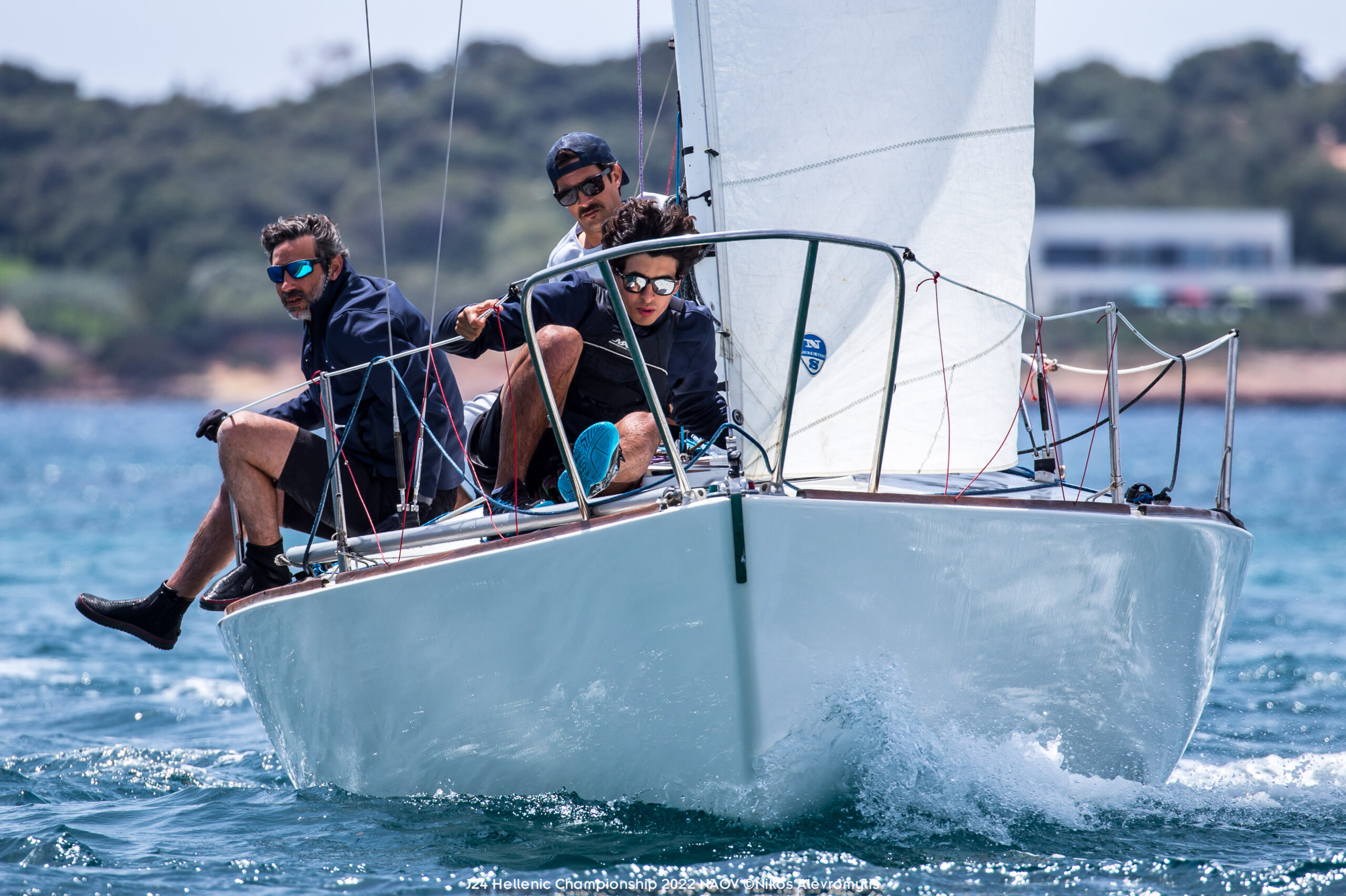 J24 Hellenic Championship 2022.NAOV ©Nikos Alevromytis