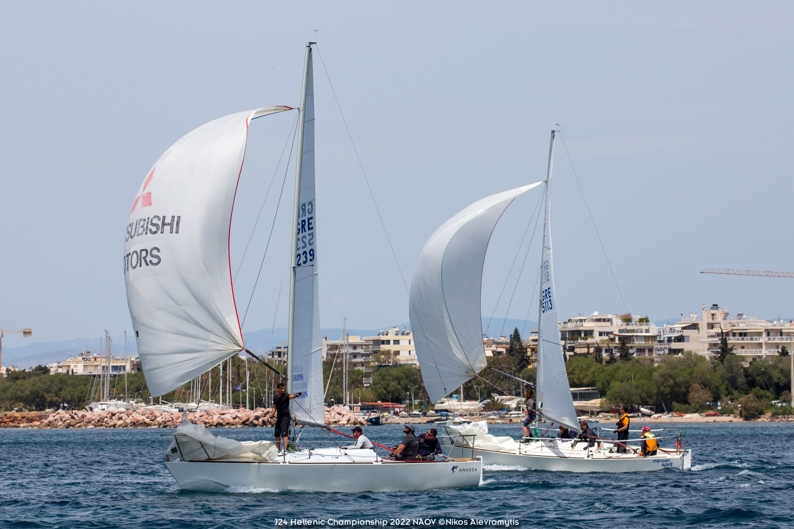 J24 Hellenic Championship 2022.NAOV ©Nikos Alevromytis