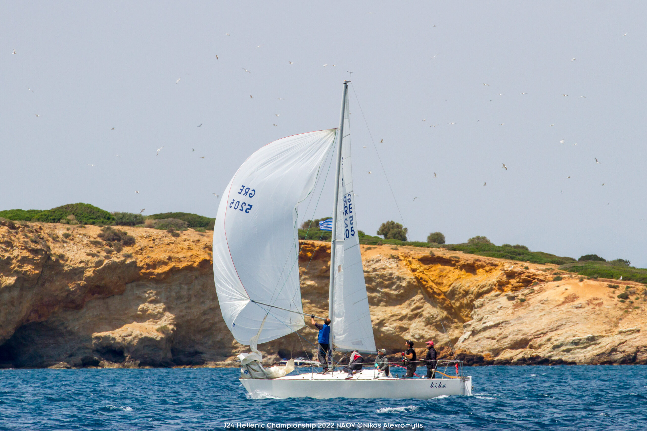J24 Hellenic Championship 2022.NAOV ©Nikos Alevromytis