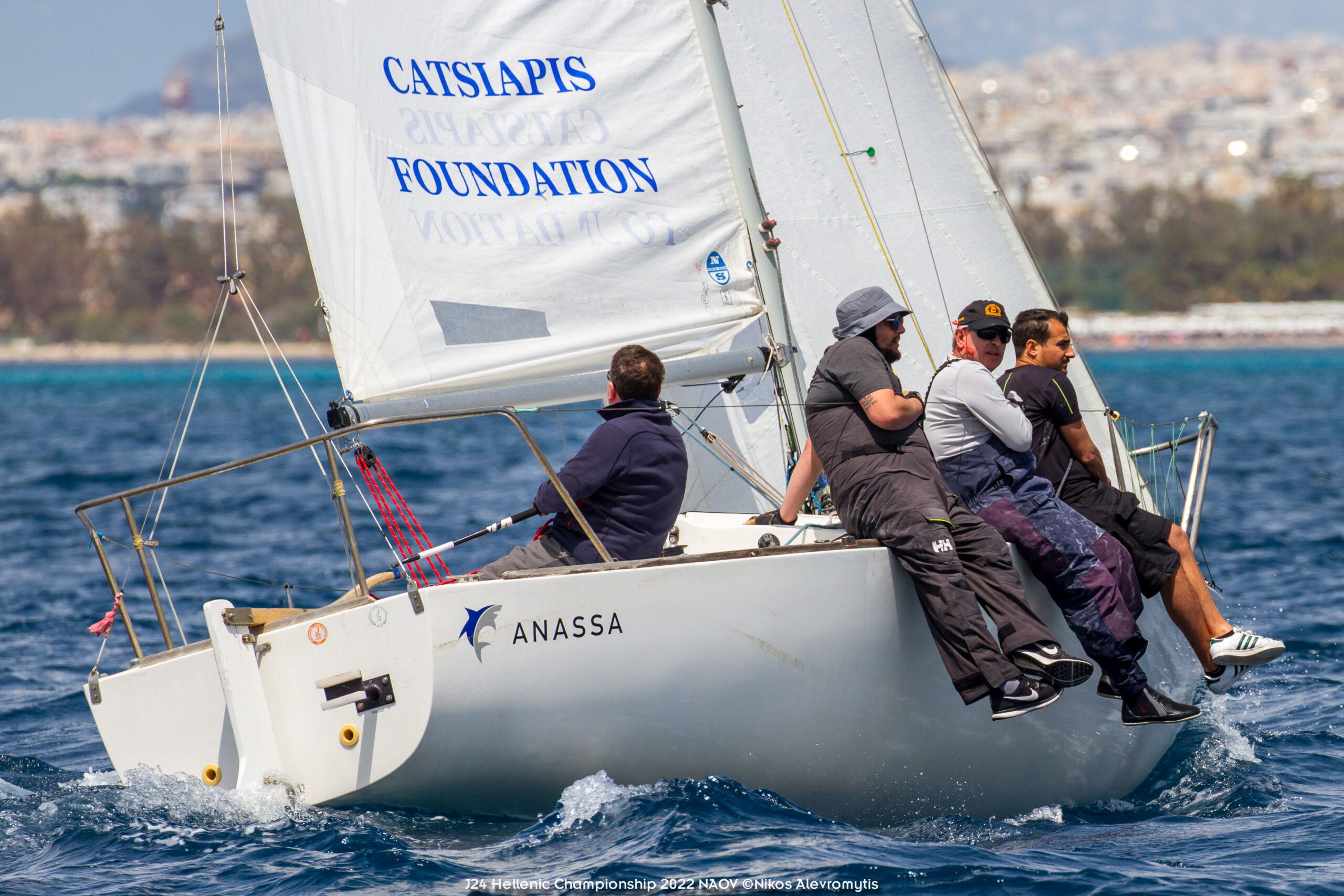 J24 Hellenic Championship 2022.NAOV ©Nikos Alevromytis