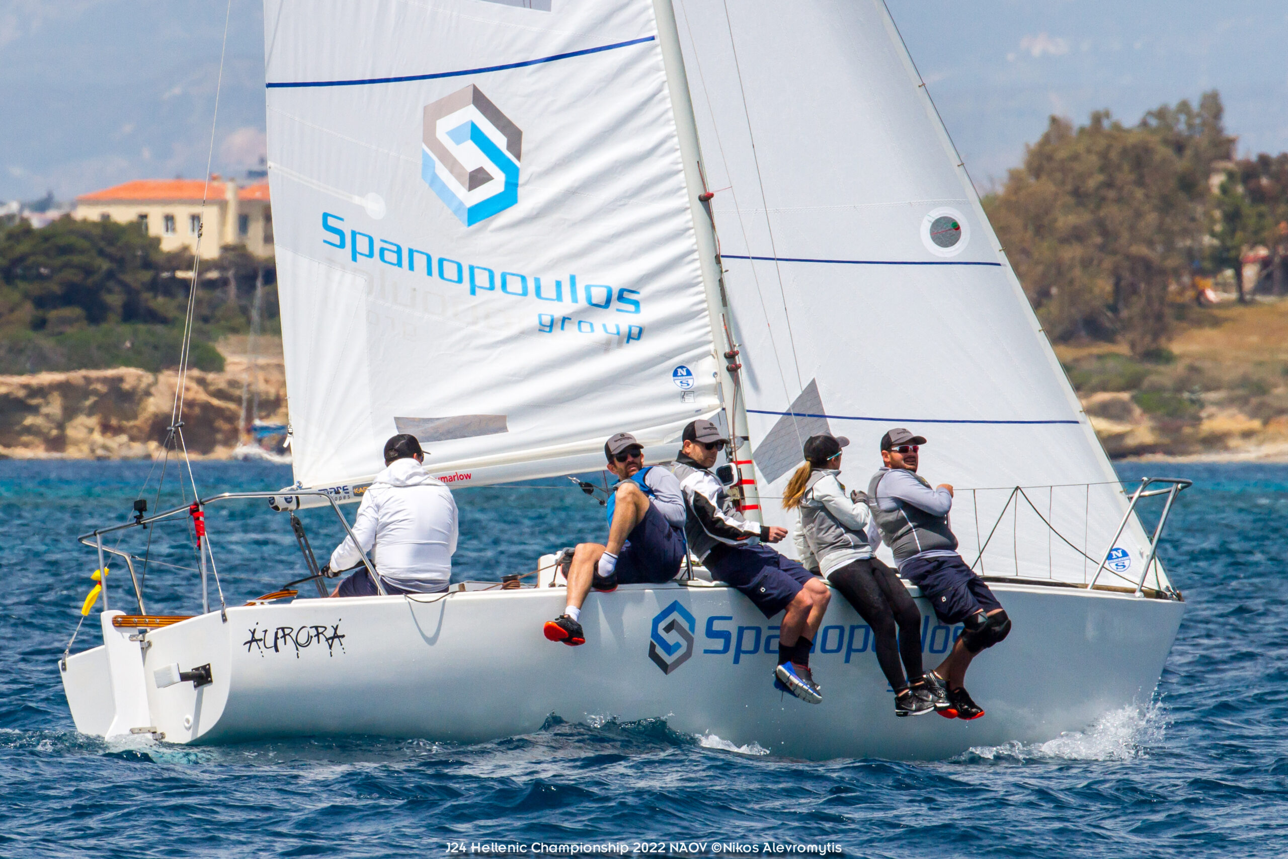 J24 Hellenic Championship 2022.NAOV ©Nikos Alevromytis
