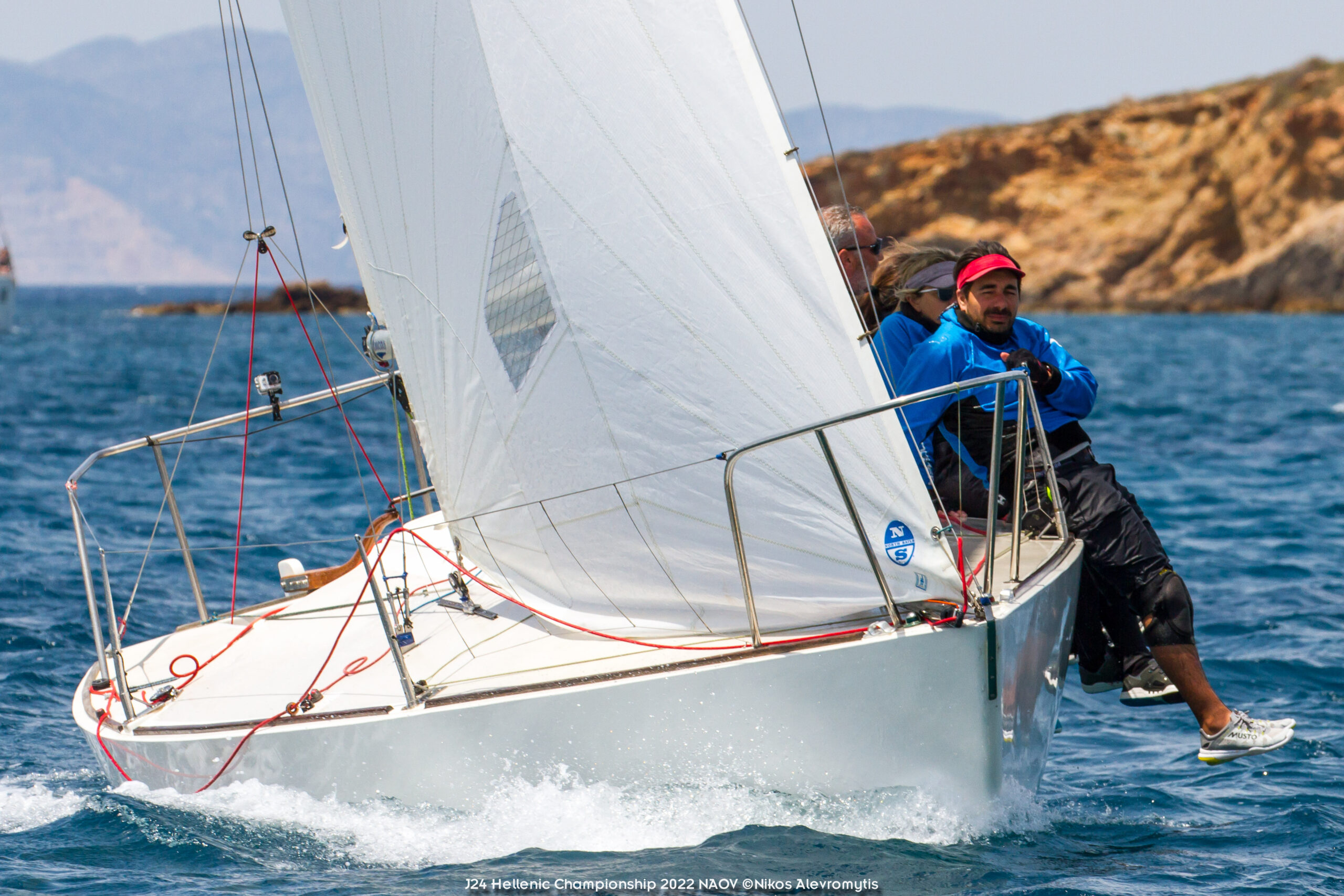 J24 Hellenic Championship 2022.NAOV ©Nikos Alevromytis