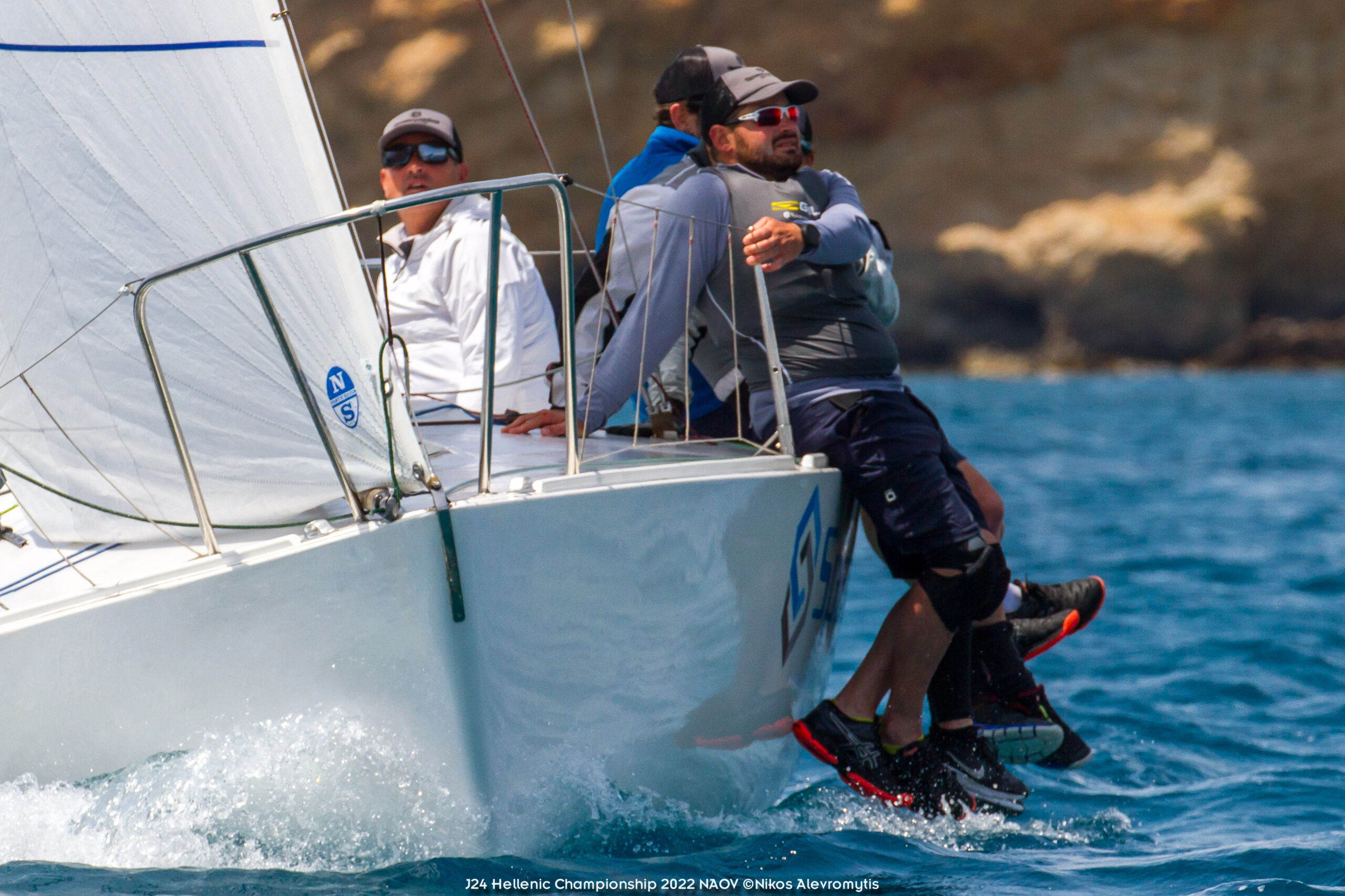J24 Hellenic Championship 2022.NAOV ©Nikos Alevromytis