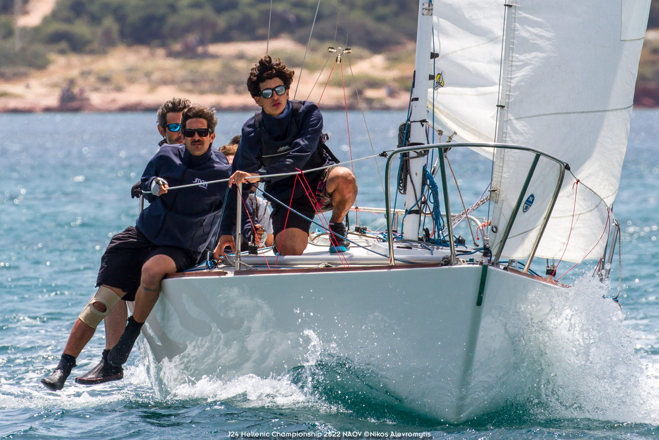 J24 Hellenic Championship 2022.NAOV ©Nikos Alevromytis