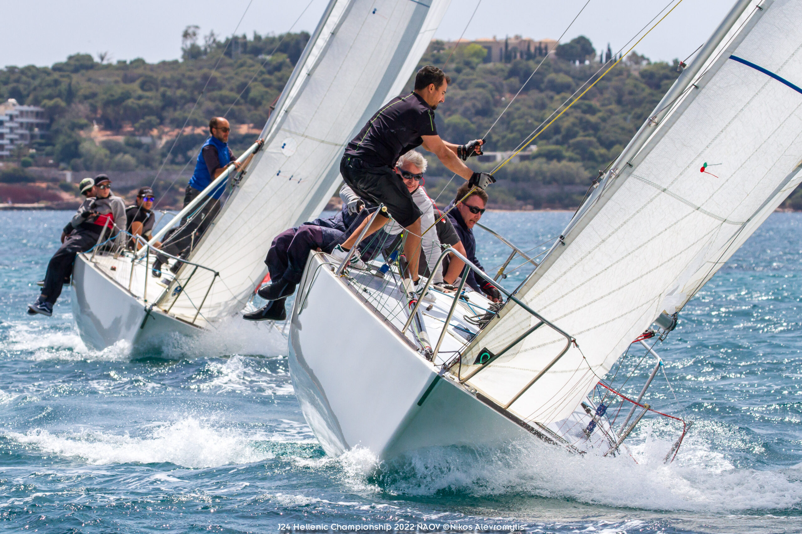 J24 Hellenic Championship 2022.NAOV ©Nikos Alevromytis