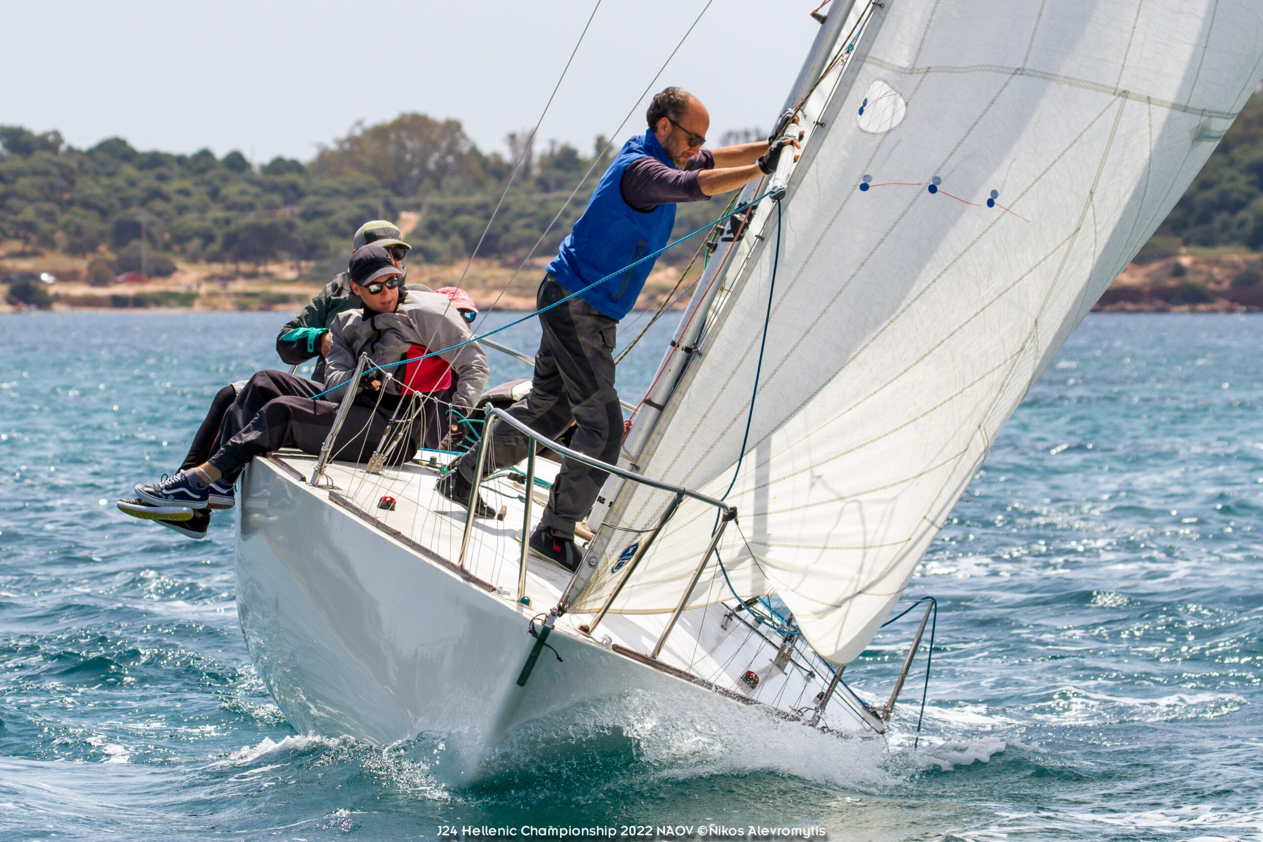 J24 Hellenic Championship 2022.NAOV ©Nikos Alevromytis