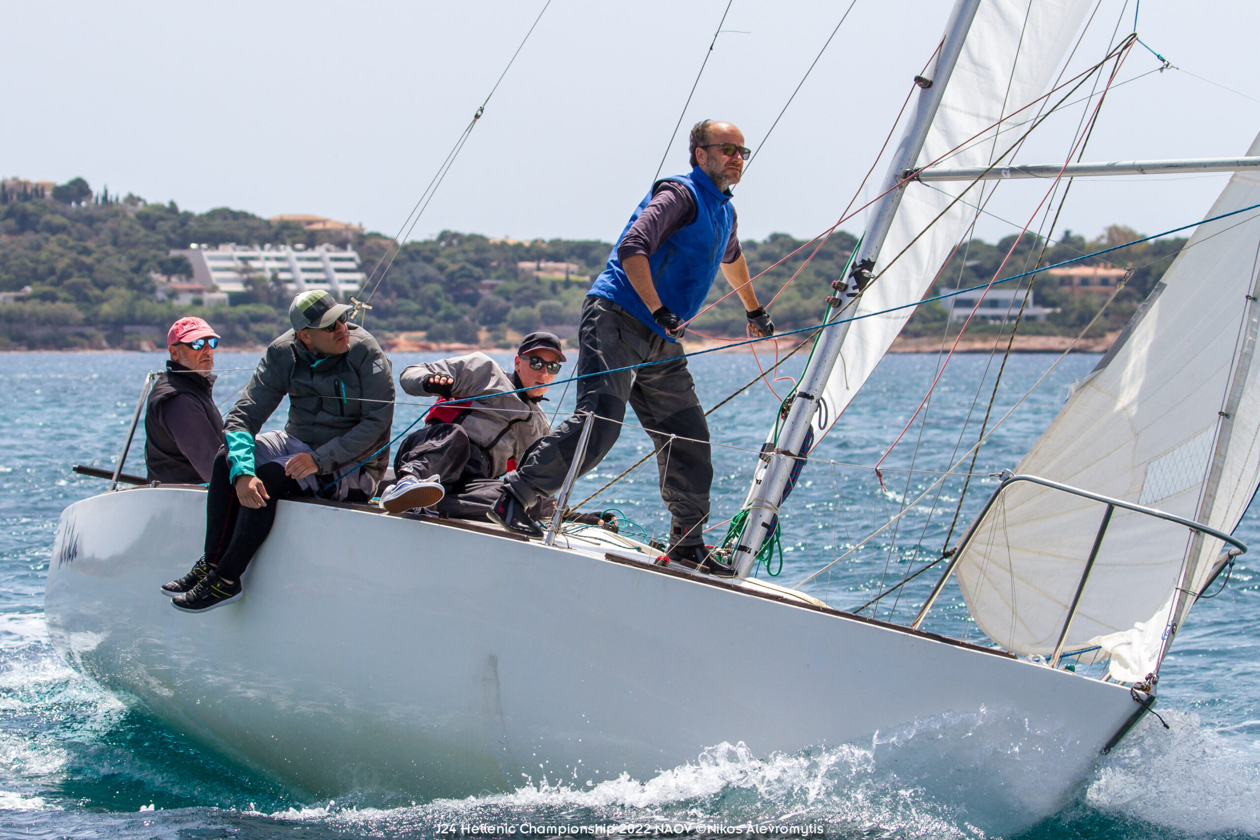 J24 Hellenic Championship 2022.NAOV ©Nikos Alevromytis