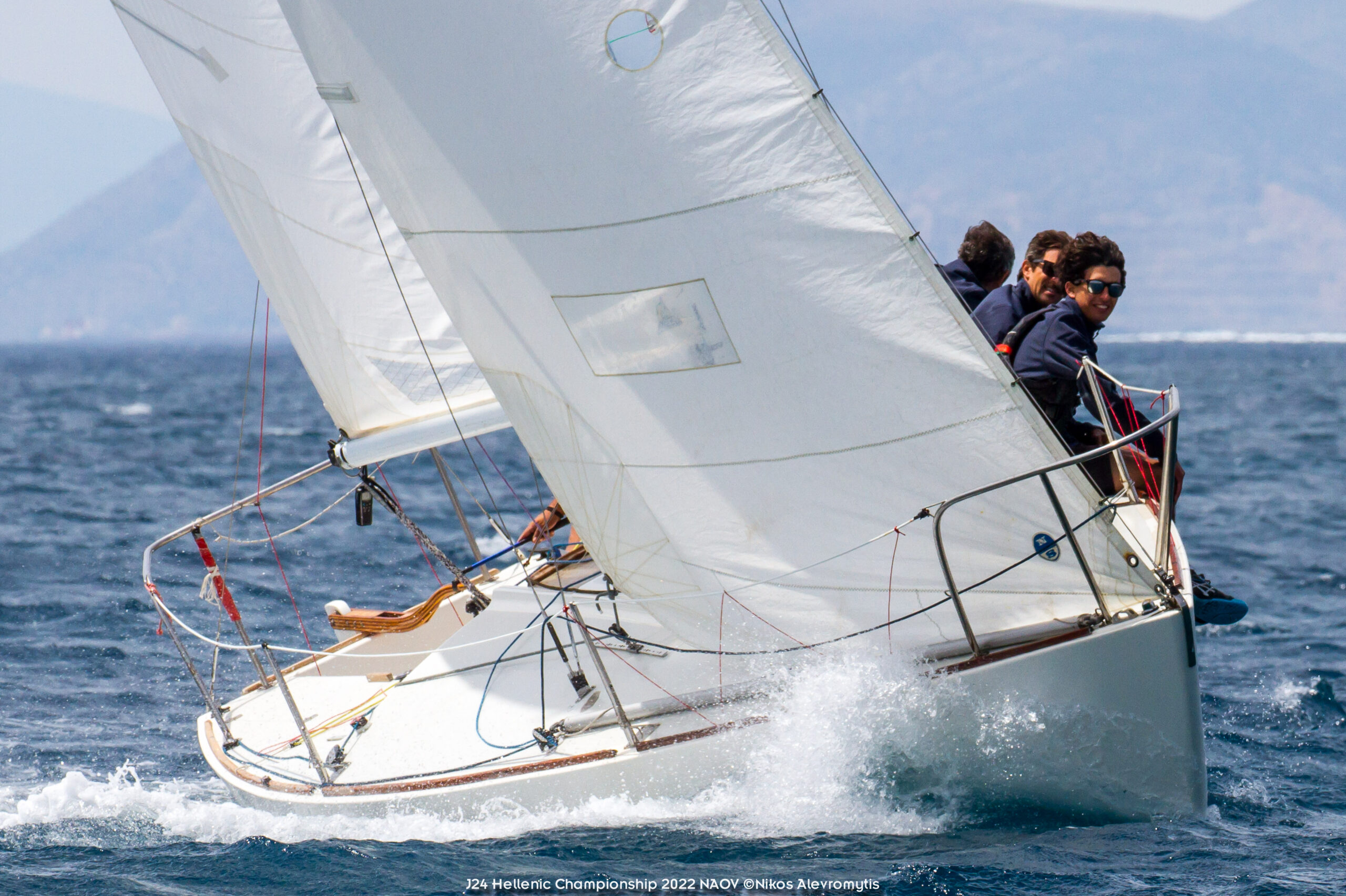 J24 Hellenic Championship 2022.NAOV ©Nikos Alevromytis