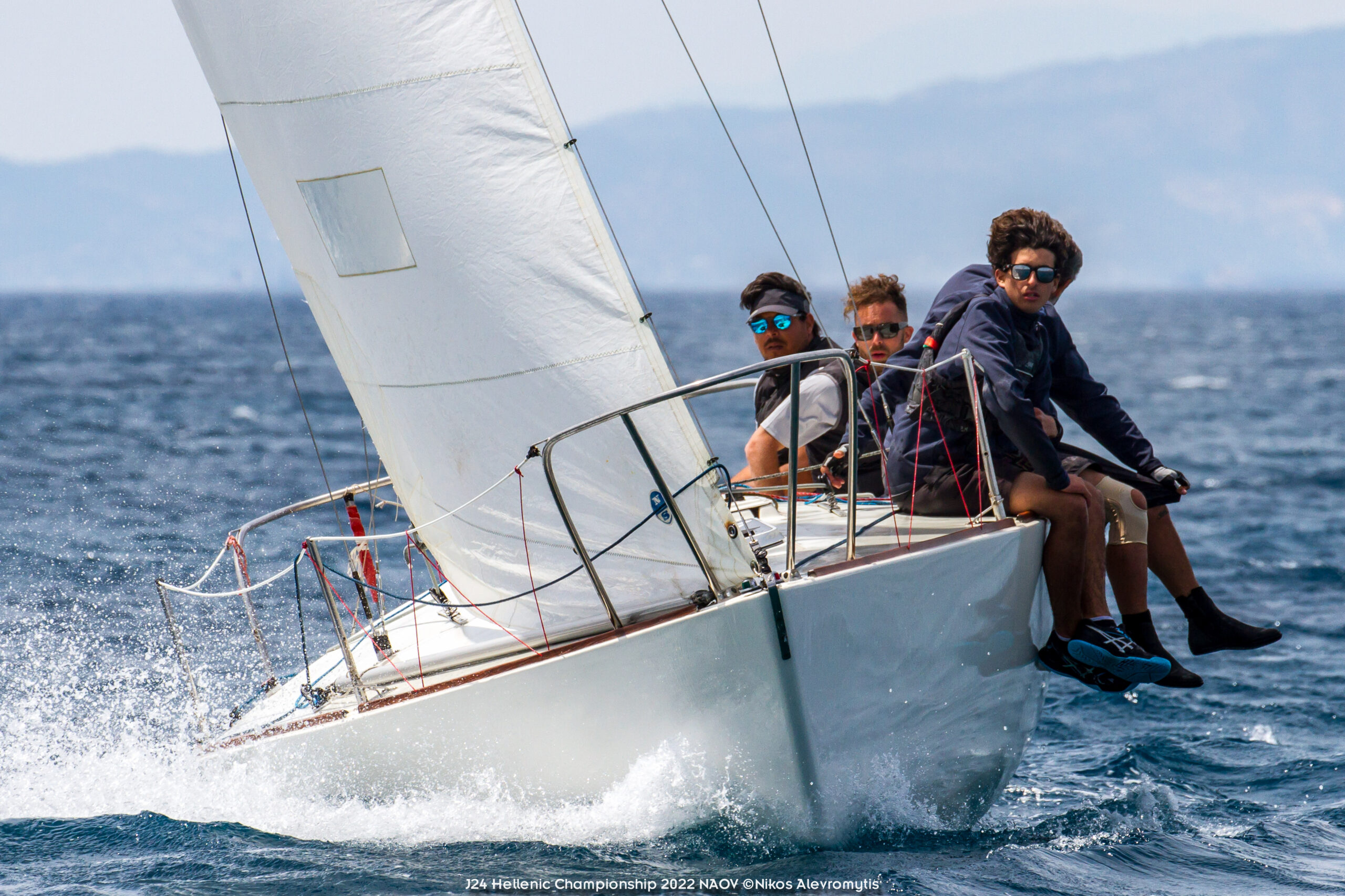 J24 Hellenic Championship 2022.NAOV ©Nikos Alevromytis
