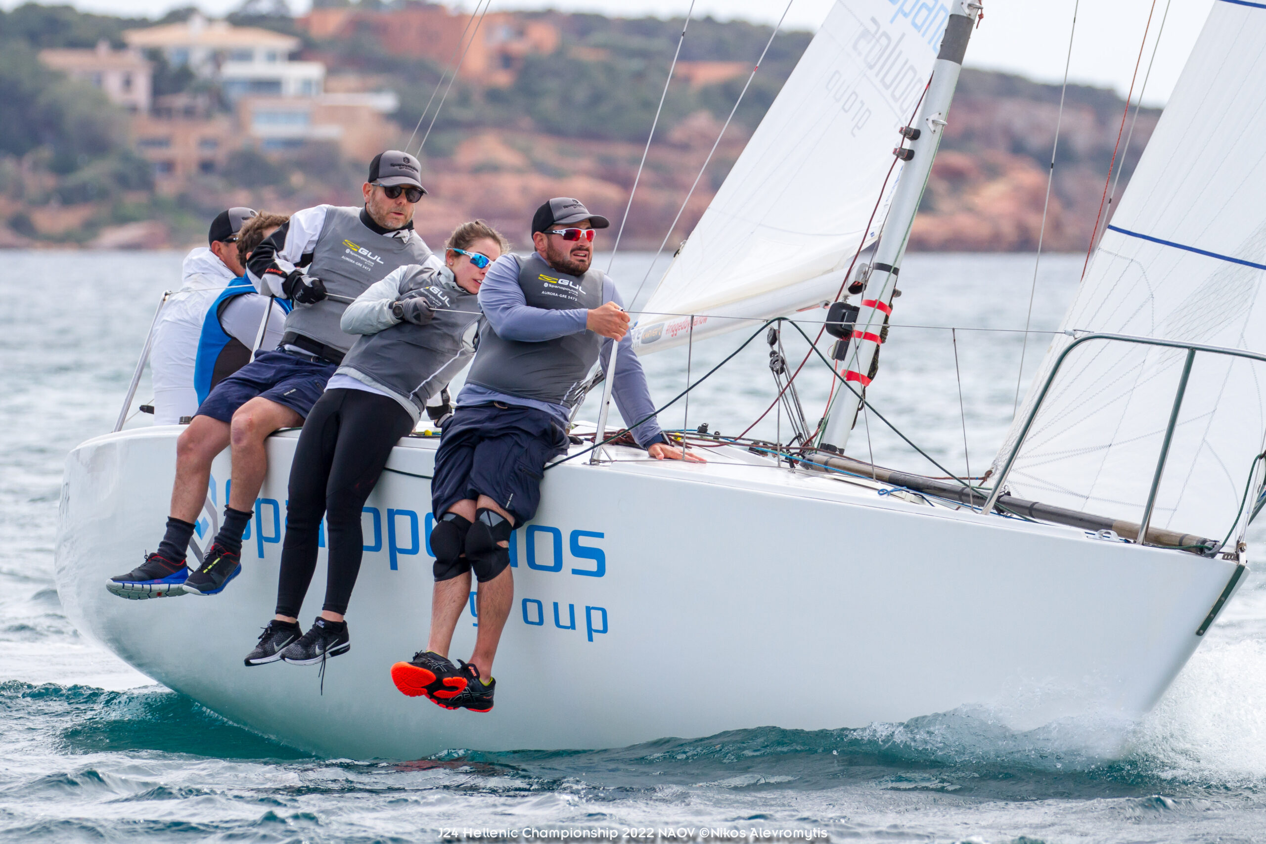 J24 Hellenic Championship 2022.NAOV ©Nikos Alevromytis