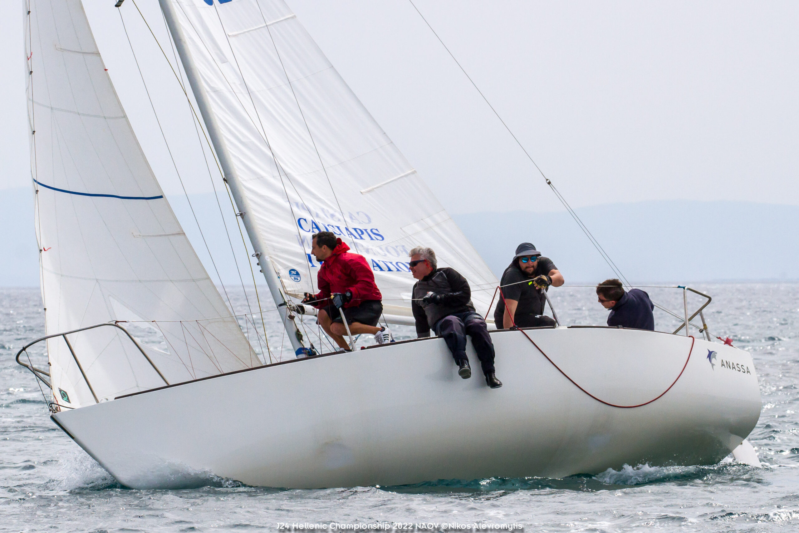 J24 Hellenic Championship 2022.NAOV ©Nikos Alevromytis