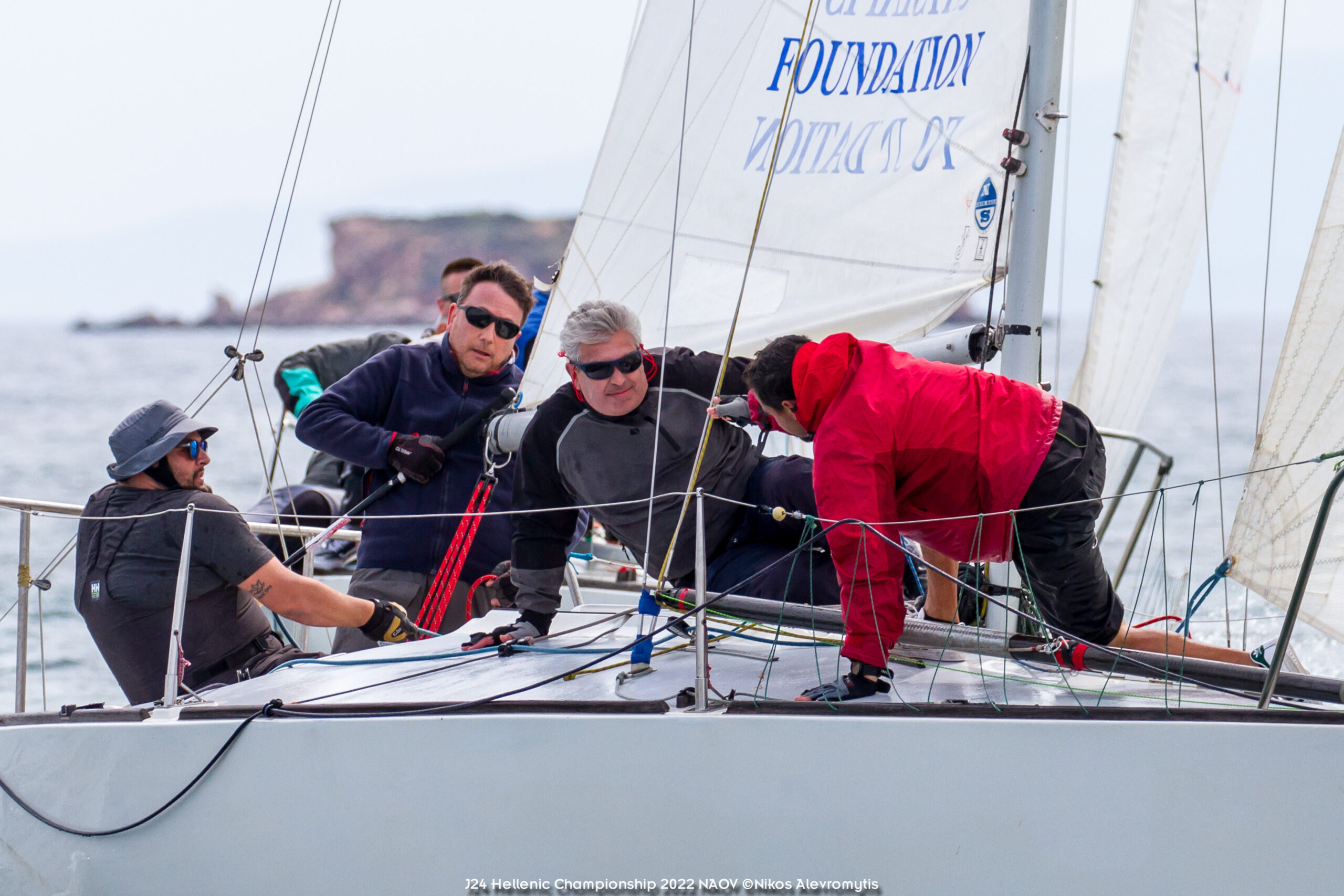J24 Hellenic Championship 2022.NAOV ©Nikos Alevromytis