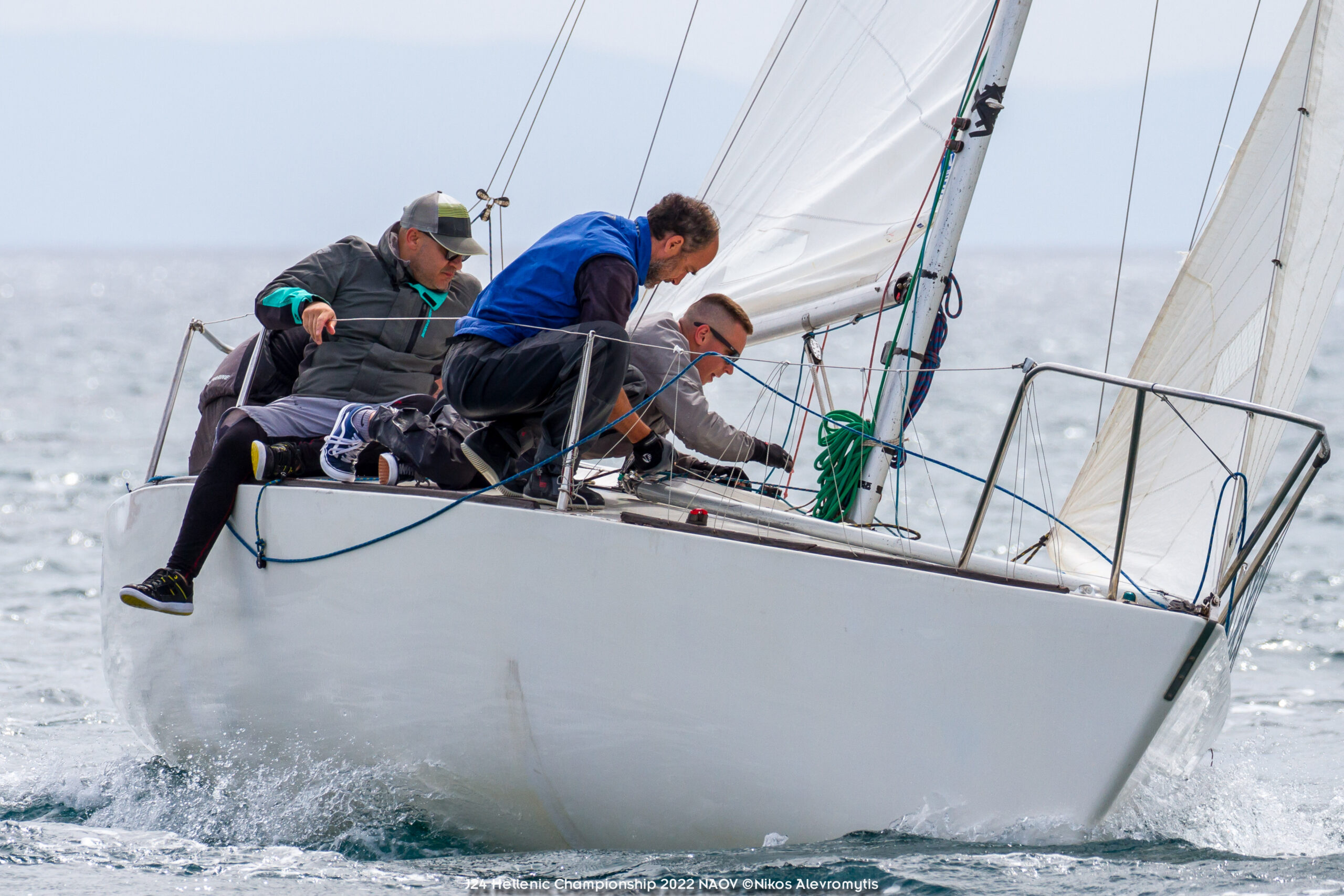 J24 Hellenic Championship 2022.NAOV ©Nikos Alevromytis