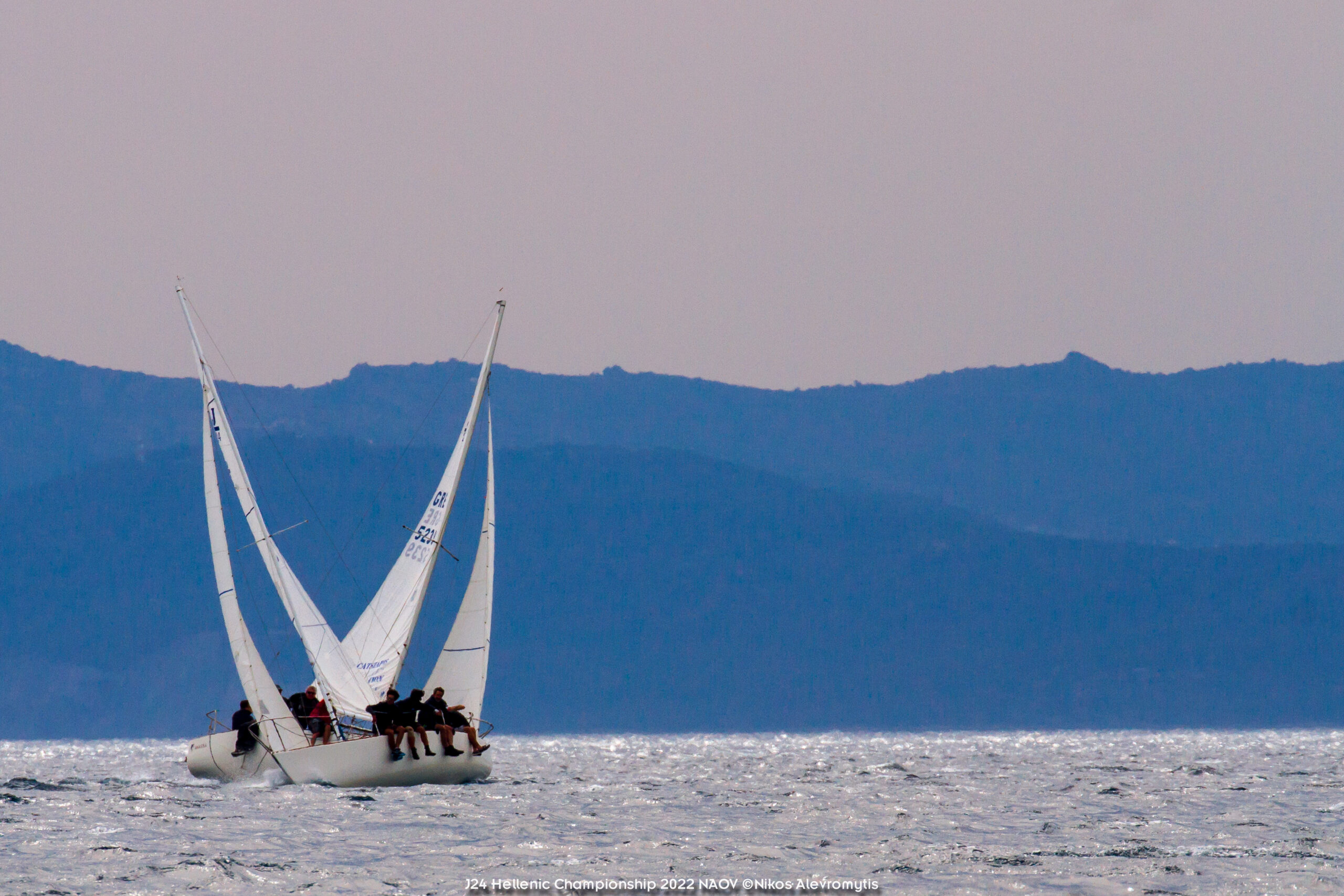J24 Hellenic Championship 2022.NAOV ©Nikos Alevromytis