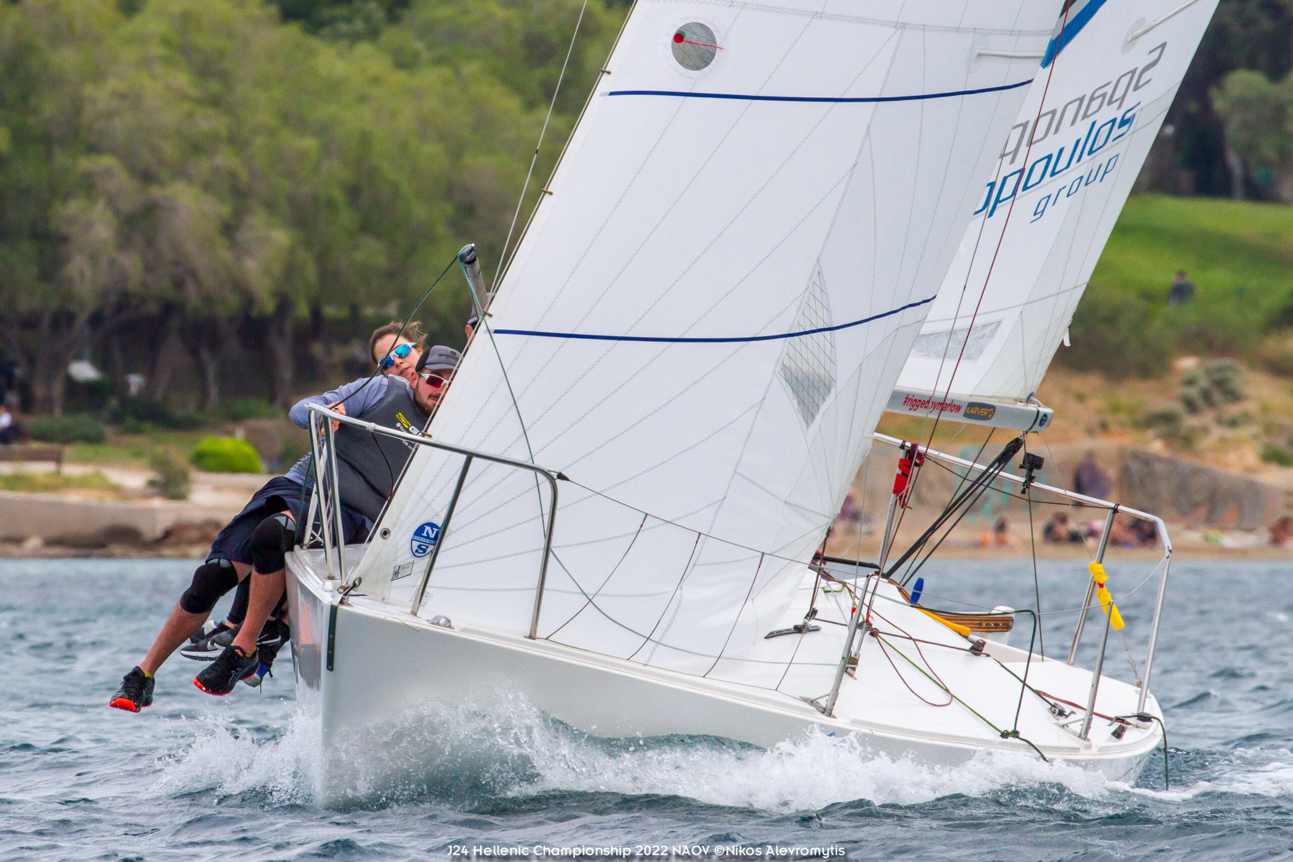 J24 Hellenic Championship 2022.NAOV ©Nikos Alevromytis